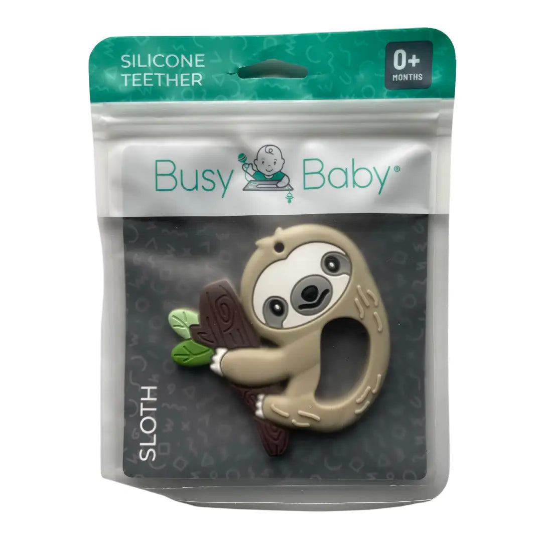 Busy Baby - Little Sloth Teether