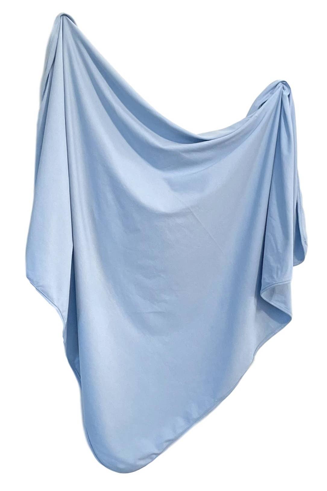Fawn & Foster - Organic Cotton Swaddle - River (light blue)