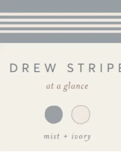 Organic Baby Nile Romper - Drew Stripe / Mist