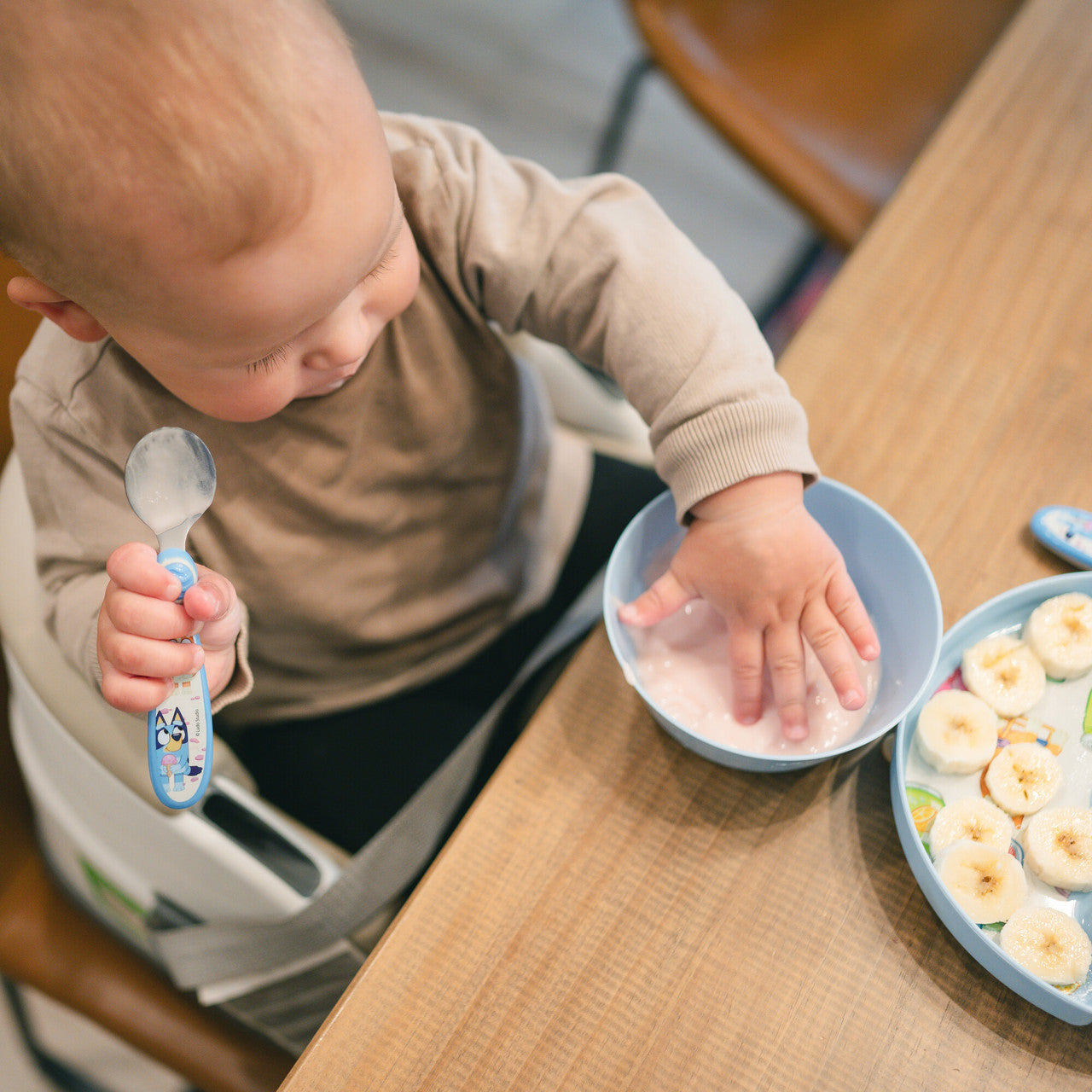 Bluey Toddler Forks and Spoon Set