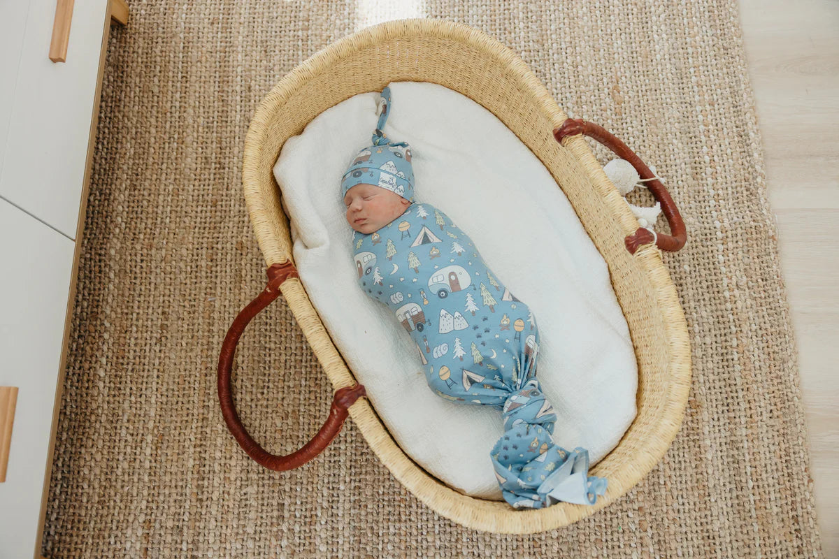 Copper Pearl Swaddle Blanket - Bridger