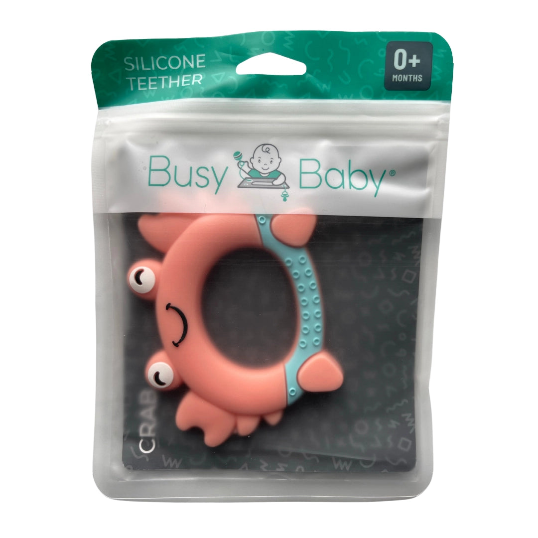 Busy Baby - Crab Teether