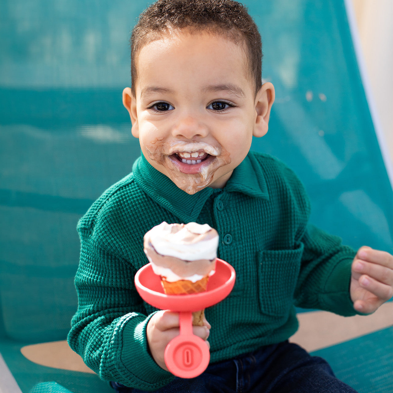 DRIZZLE™ Popsicle and Ice Cream Cone Holder 4 Pack