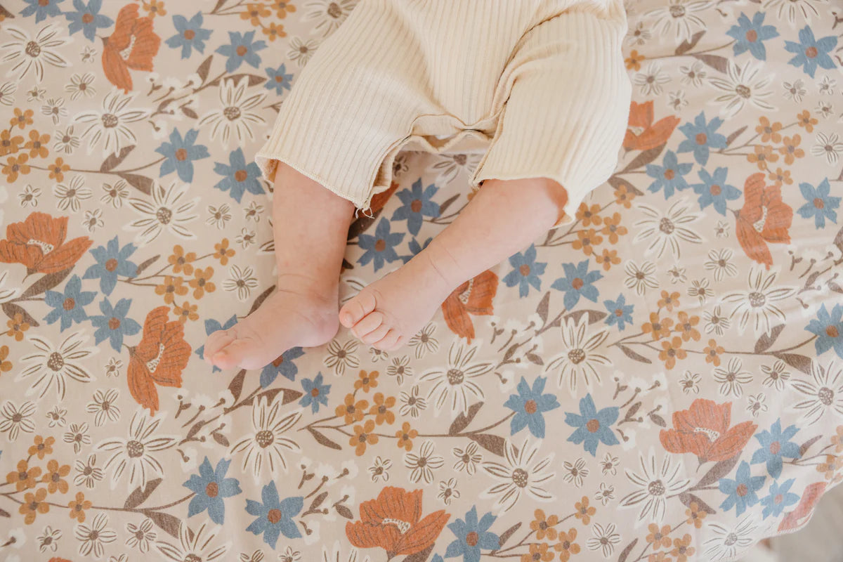 Copper Pearl Swaddle Blanket - Eden