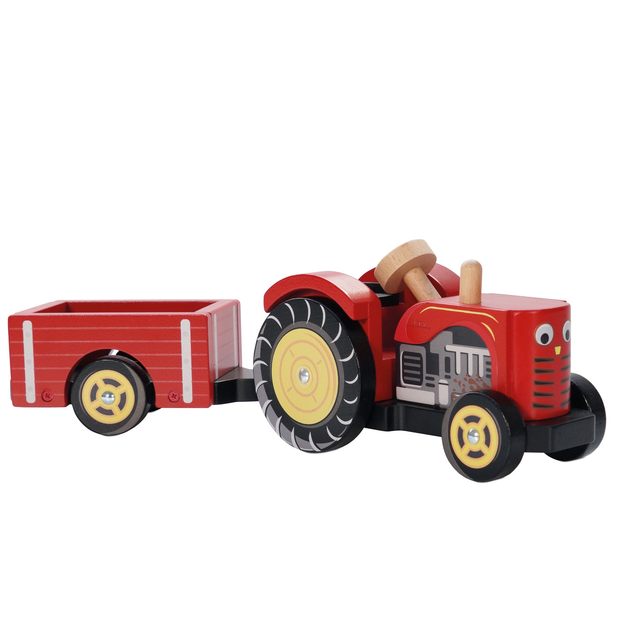 Le Toy Van - Farmyard Tractor & Trailer
