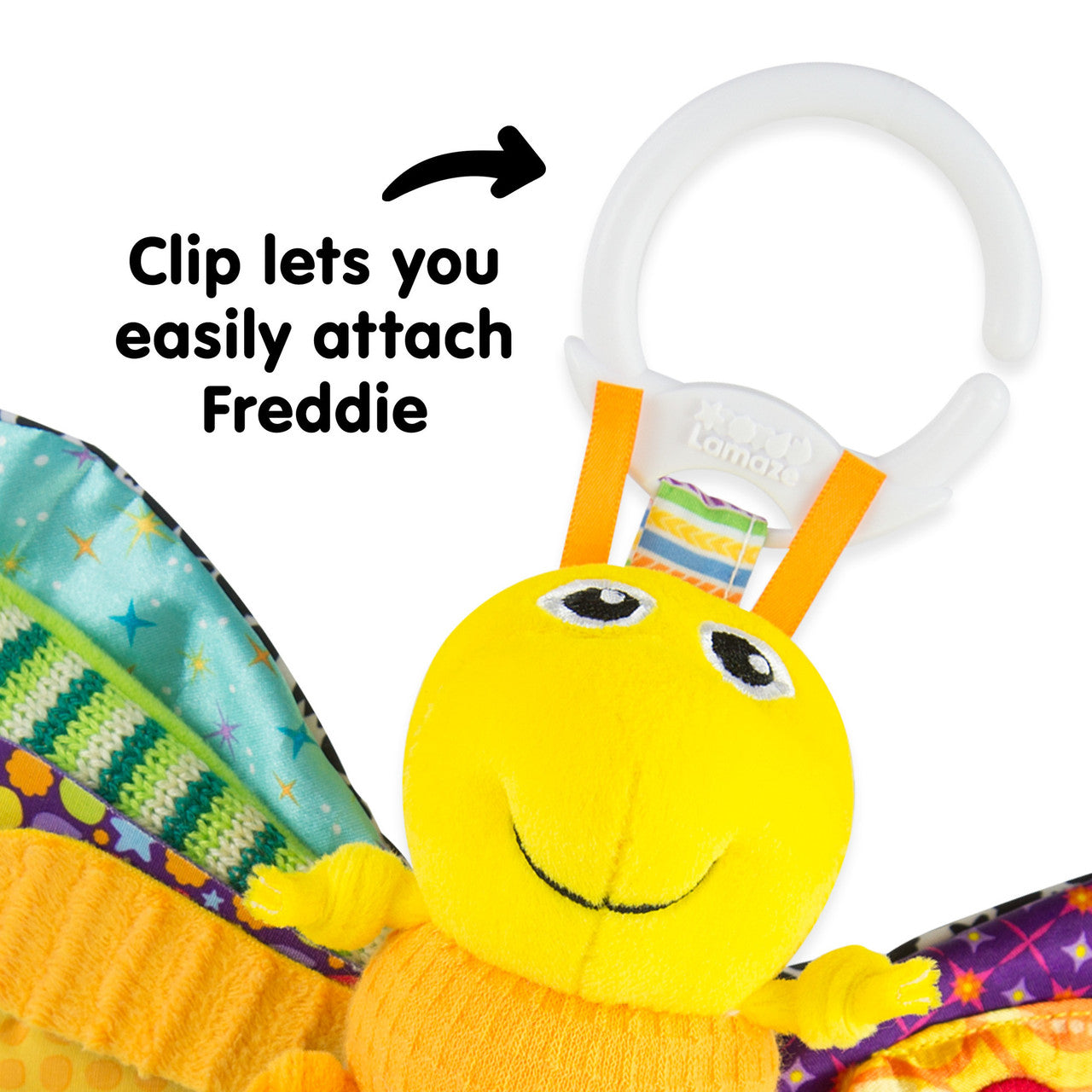 TOMY Lamaze Freddie the Firefly Clip-On