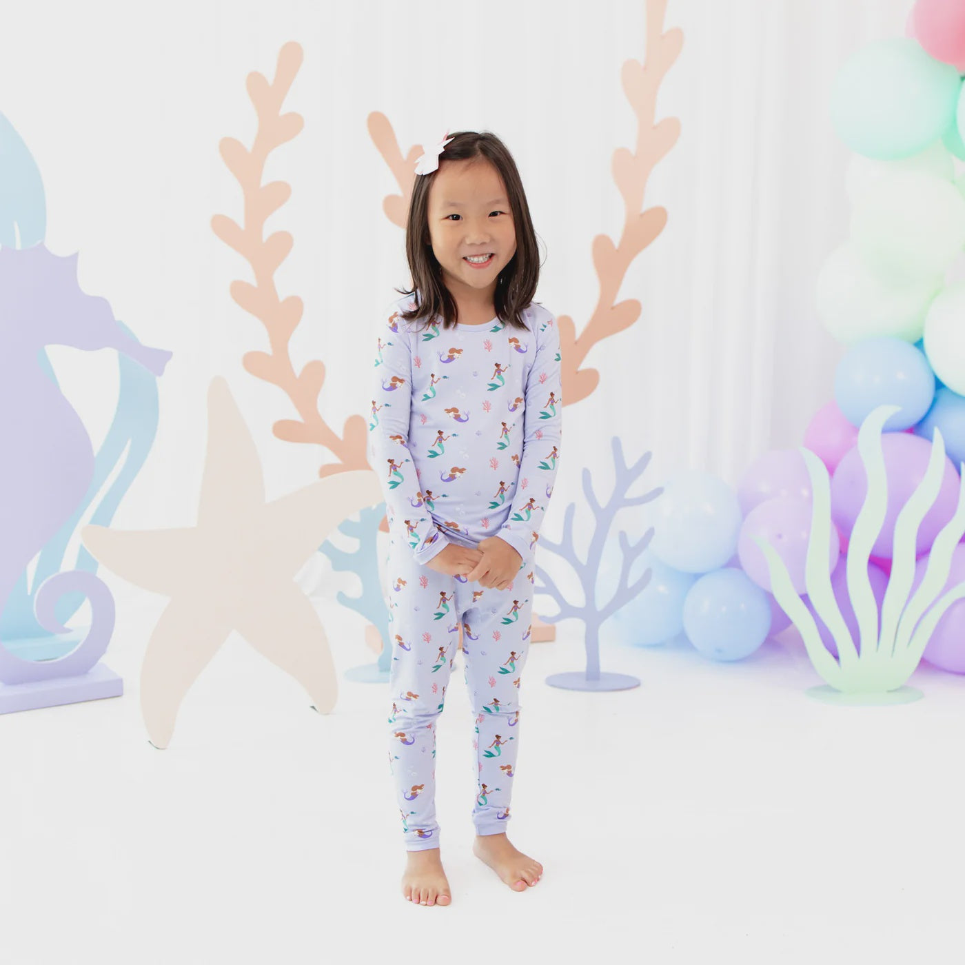 Kyte Baby - Mermaid Long Sleeve Pajamas – Lullaby Lane