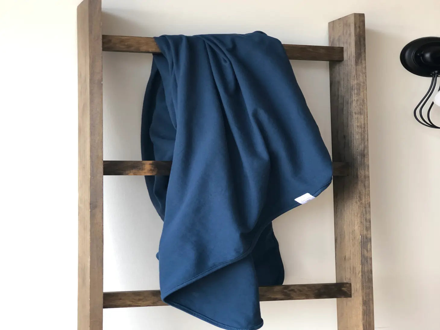 Fawn & Foster - Organic Cotton Swaddle - Navy