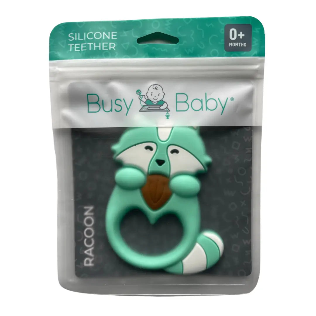 Busy Baby - Racoon Teether