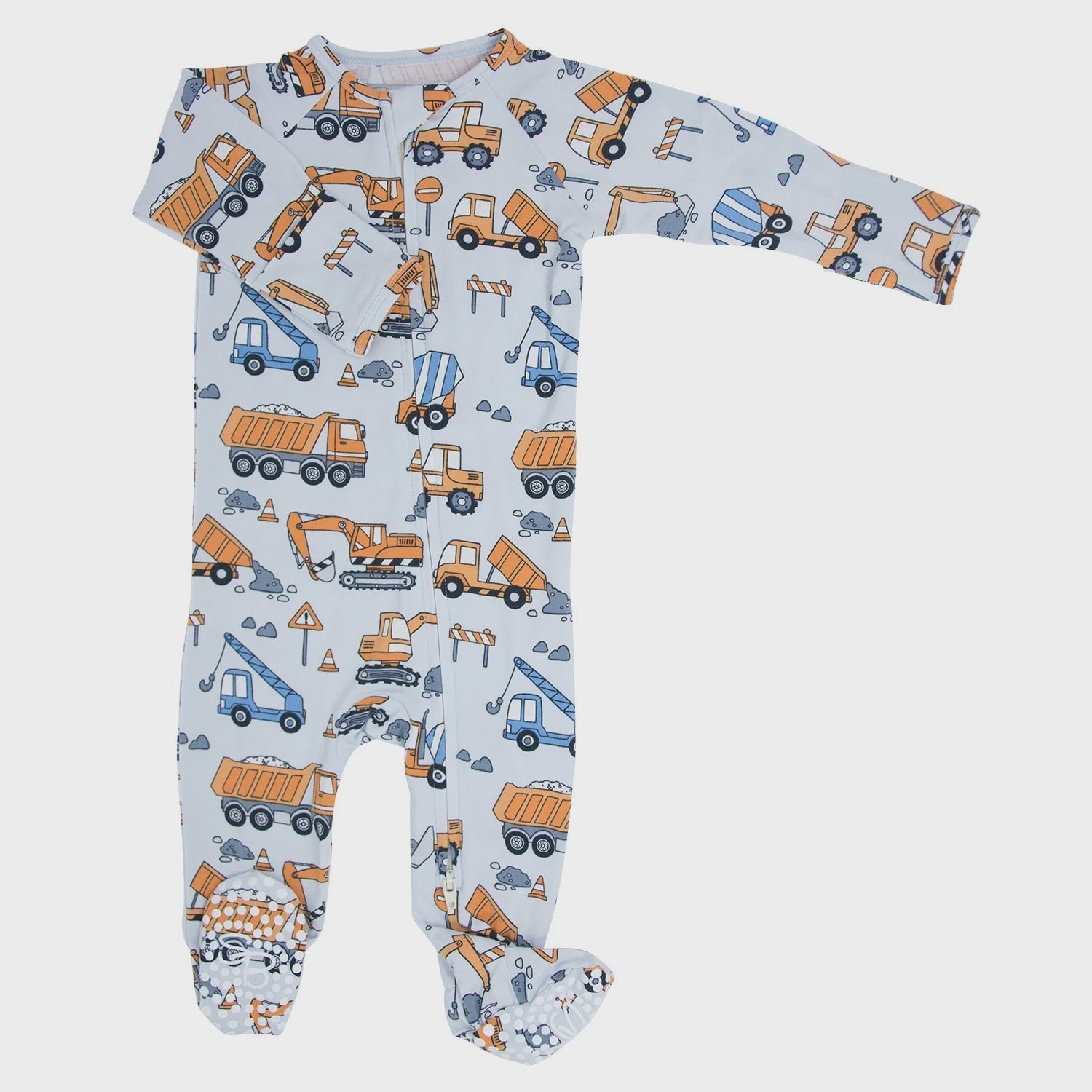 Sweet Bamboo - Uncle Kev Zippered Footie